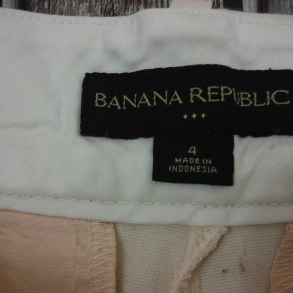 Banana Republic Shorts Banana Republic Womans Flat Front Shorts Sz